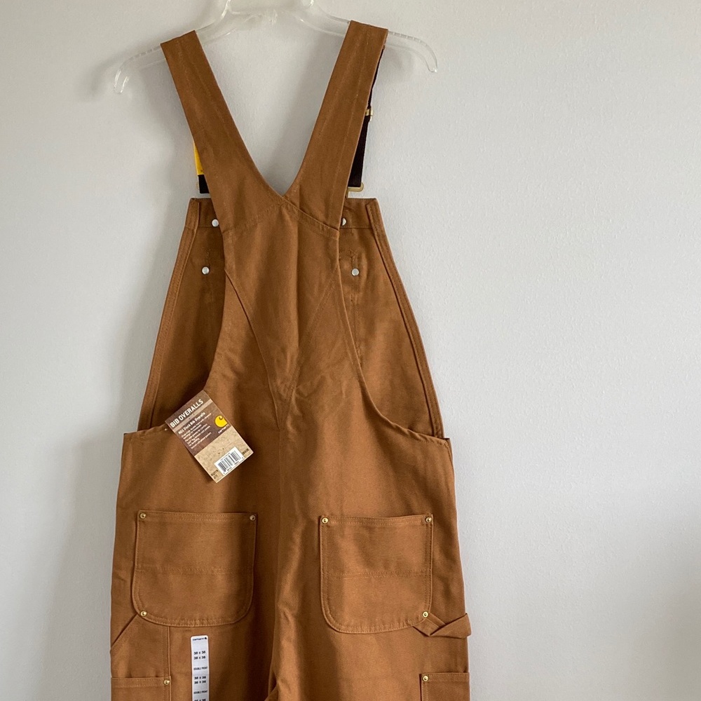 Carhartt 102776 - Duck Bib Overalls - Unlined - Picture 8 of 9